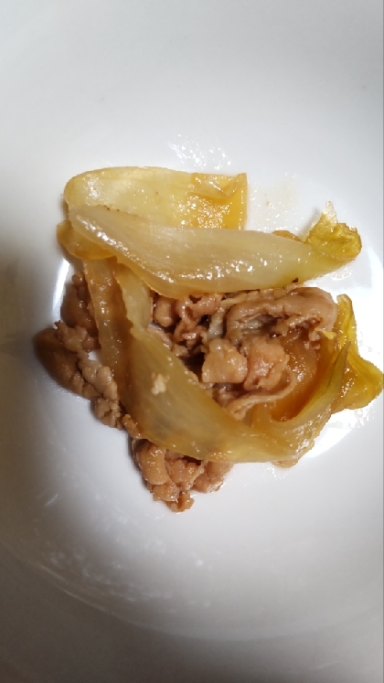 豚肉玉ねぎ煮物✧˖°すき焼き風