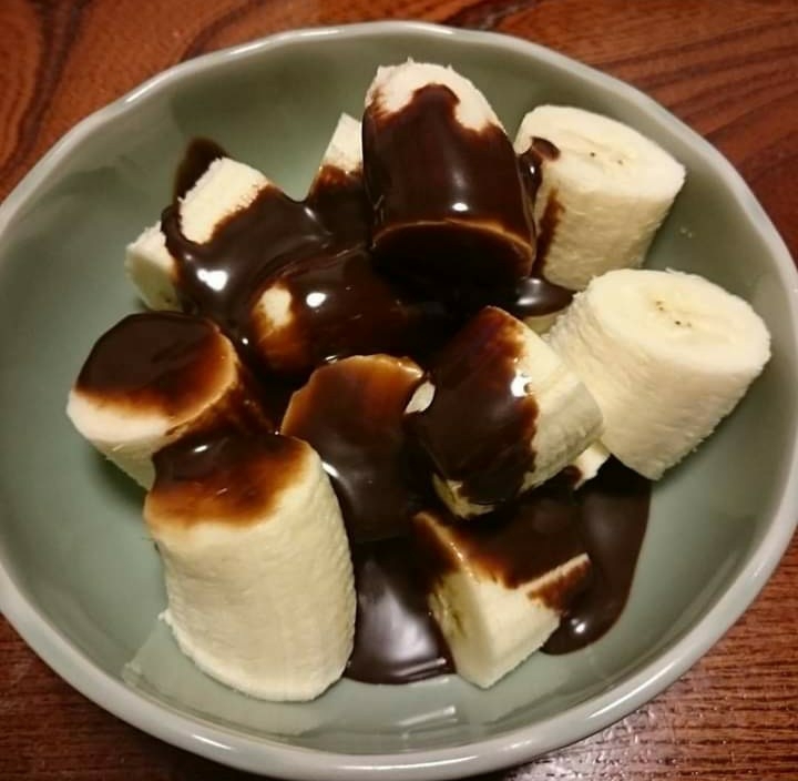 簡単おやつ チョコバナナ レシピ 作り方 By R 77 楽天レシピ 簡単おやつ チョコバナナ レシピ 作り方 By R 77 楽天レシピ