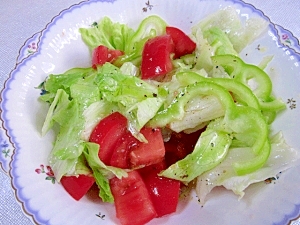 夏の新鮮野菜はそのまま｢フレッシュサラダ｣で♪