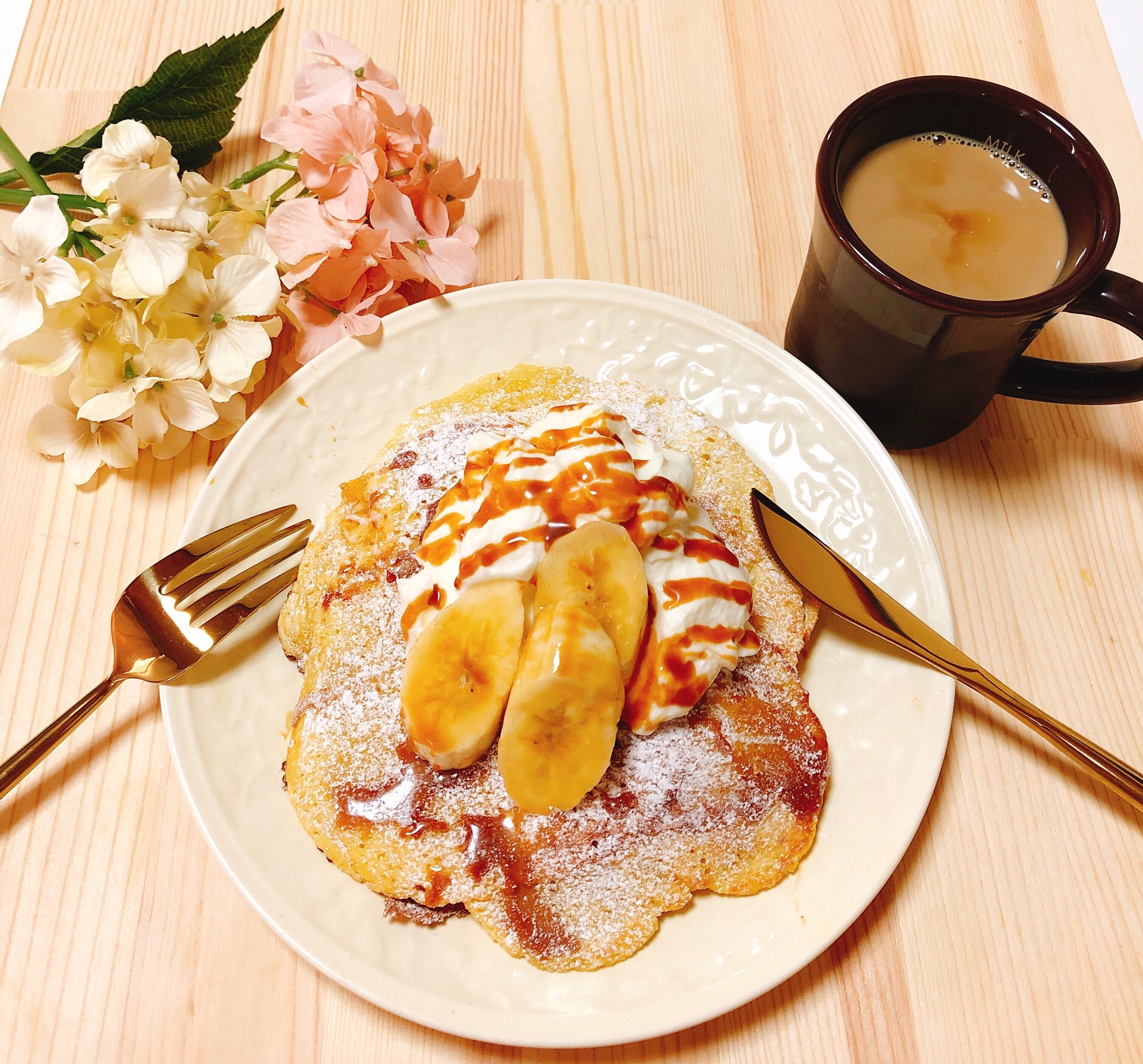 ふわとろパンケーキꕤホットケーキ