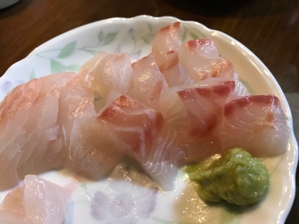 鯛の刺身