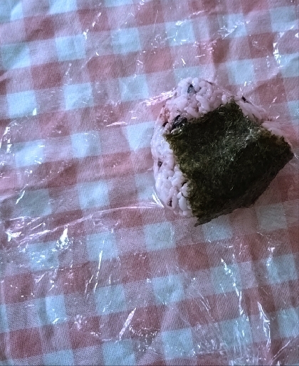 じゃこの甘辛炒めのおにぎり弁当