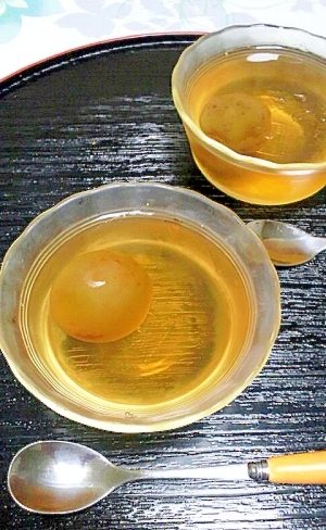 程よい甘さの 梅酒ゼリー レシピ 作り方 By まめもにお 楽天レシピ 程よい甘さの 梅酒ゼリー レシピ 作り方 By まめもにお 楽天レシピ