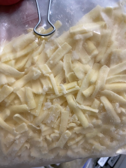 ミックスチーズの冷凍保存法