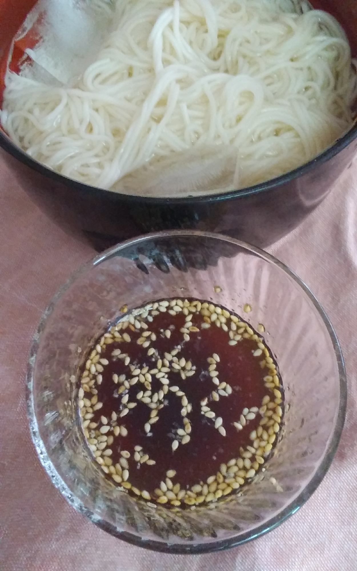 簡単に出きる即席素麺つゆ レシピ 作り方 By Mamaちゃんちゃん 楽天レシピ
