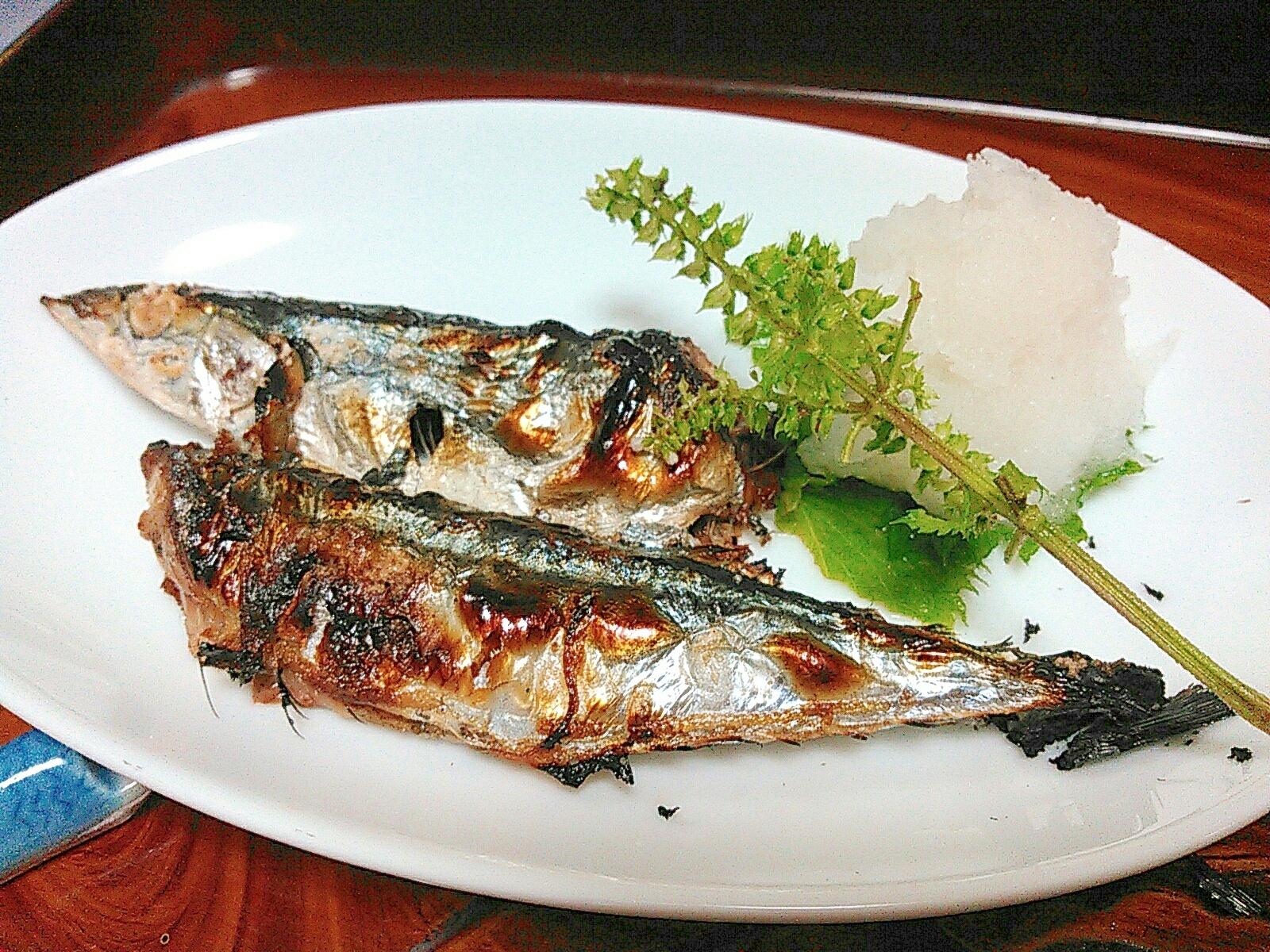 焼き秋刀魚