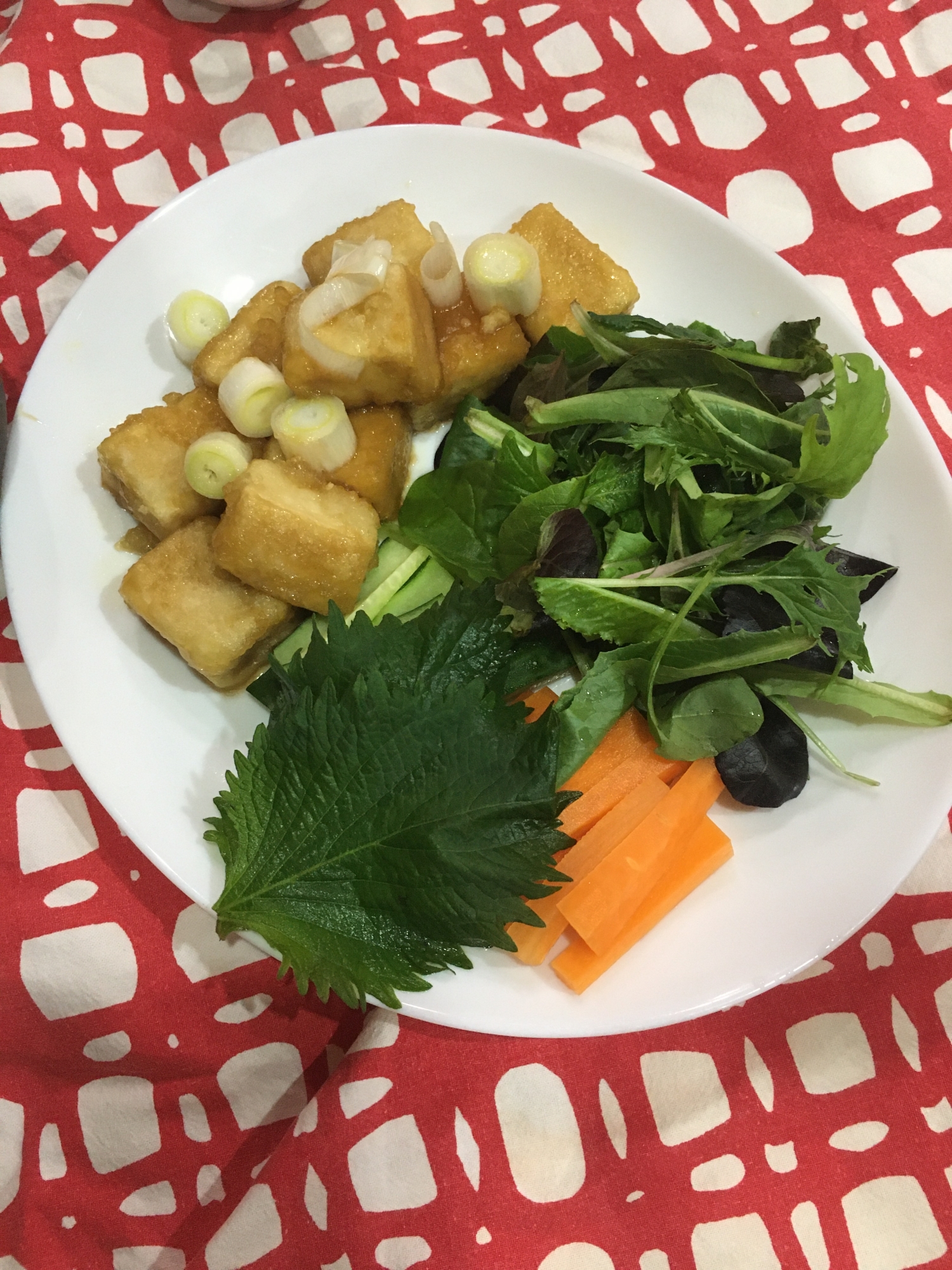 高野豆腐の唐揚げ