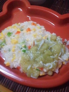 離乳食 ナスとしらすのあんかけチャーハン レシピ 作り方 By Mht Isz 楽天レシピ 離乳食 ナスとしらすのあんかけチャーハン レシピ 作り方 By Mht Isz 楽天レシピ