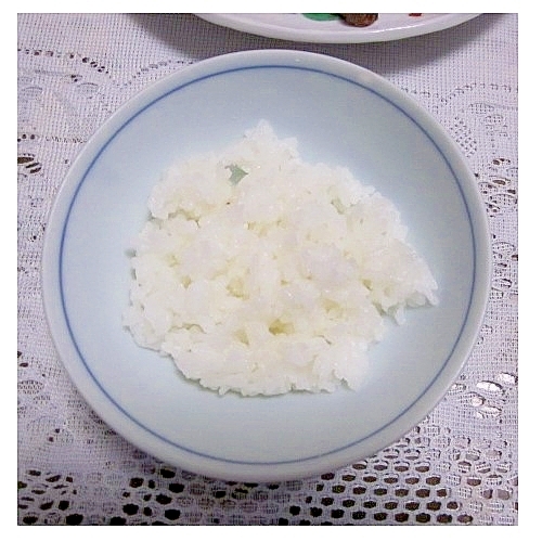 米油＆岩塩ごはん