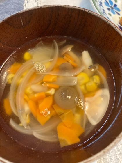 いろいろ野菜スープ