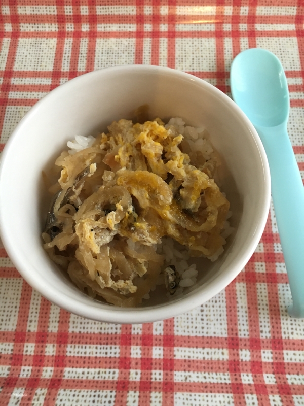 簡単切り干し大根リメイク＊卵とじ丼