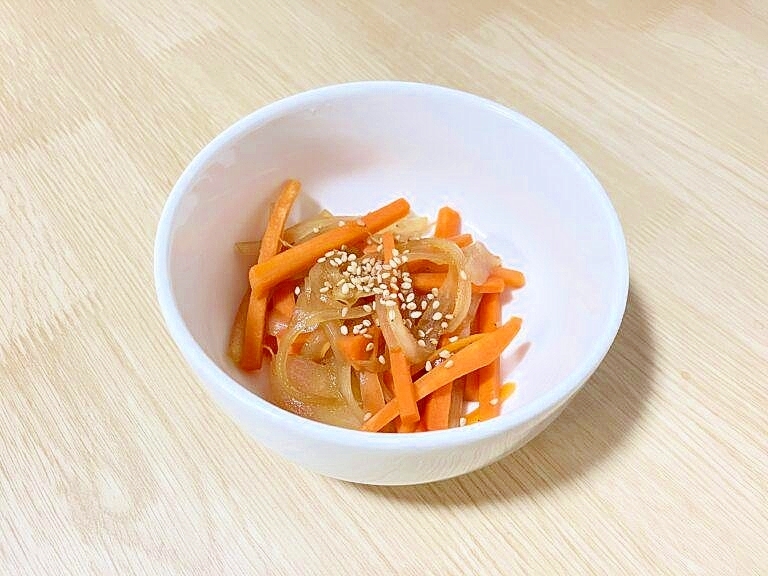 ごぼうなし！玉ねぎとにんじんで作る「きんぴら」