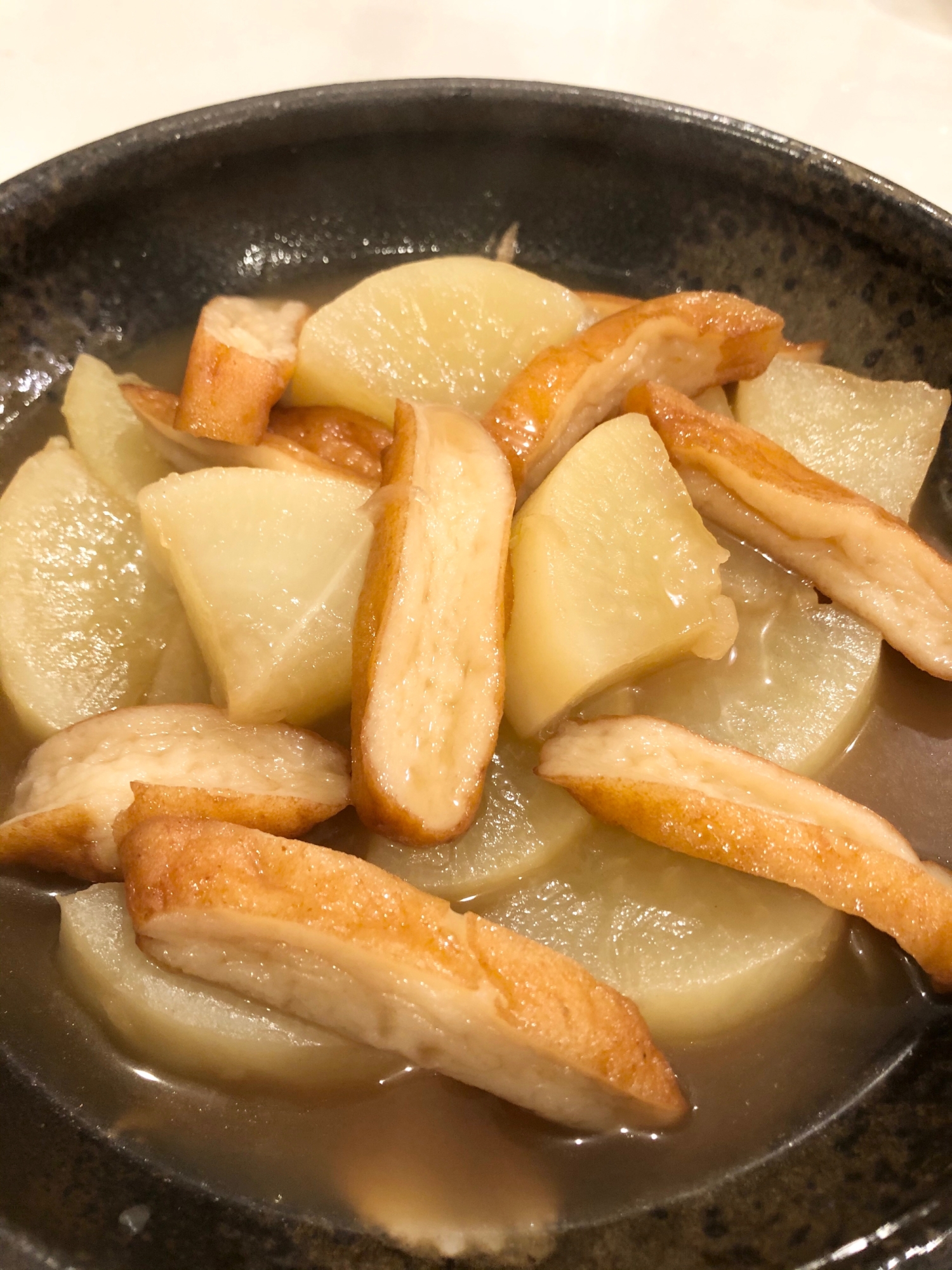 大根がトロッと！大根と厚揚げの煮物