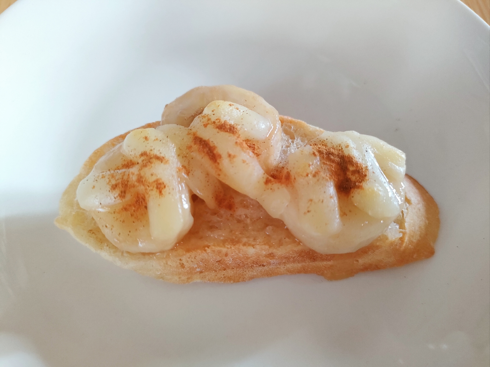バナナ蜂蜜チーズトースト
