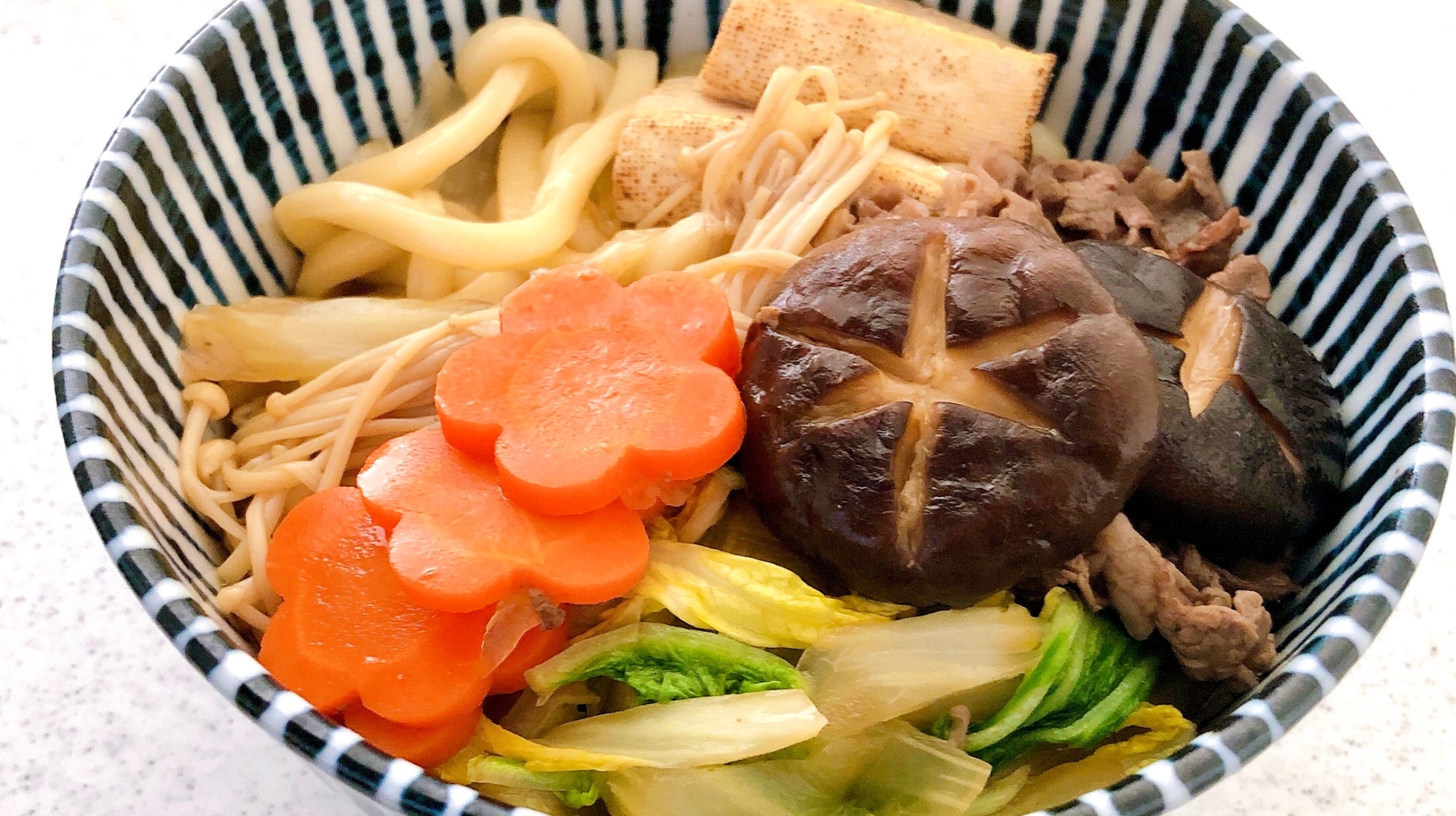 〆スタイル！すき焼きうどん