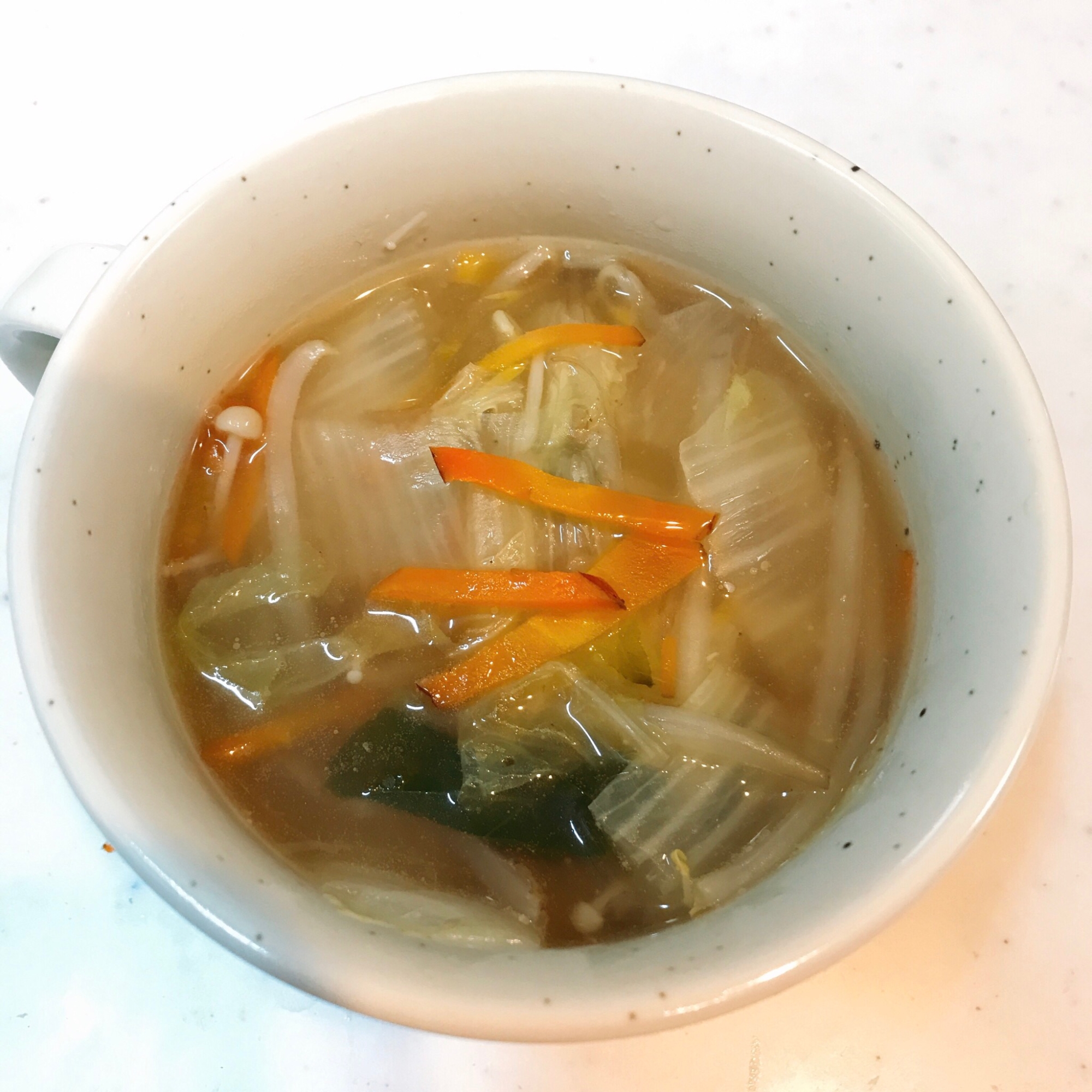 残り野菜で♫簡単中華スープ