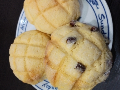 パン屋さんみたいなメロンパン☆