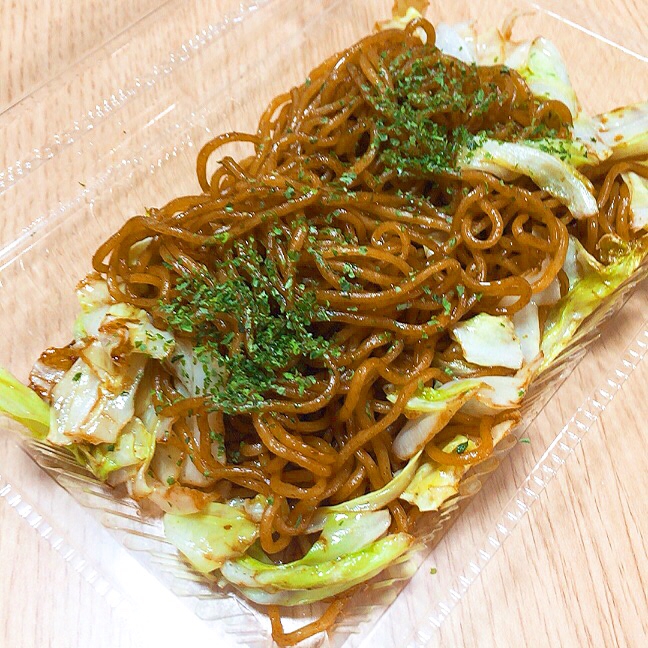 縁日の屋台風焼きそば