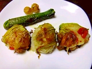 ズッキーニの花 個性的なポテサラ入れて レシピ 作り方 By Maimai2 楽天レシピ ズッキーニの花 個性的なポテサラ入れて レシピ 作り方 By Maimai2 楽天レシピ