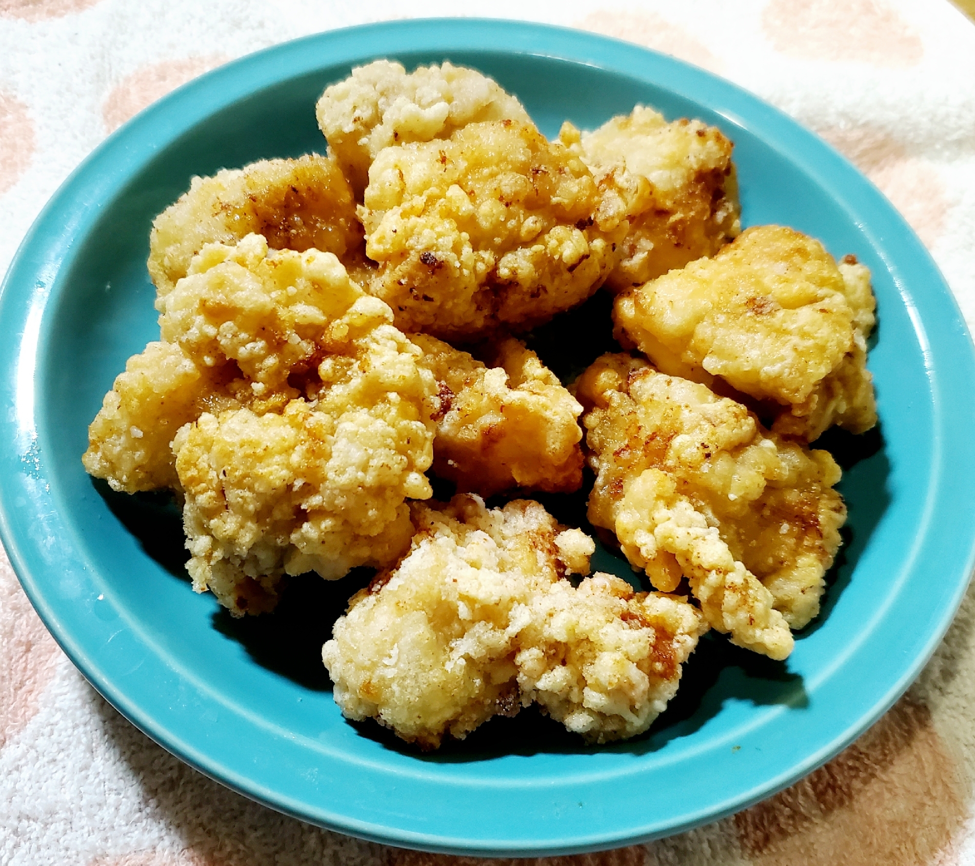 生姜が香る鶏むね肉の唐揚げ