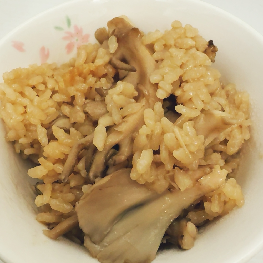 舞茸の炊き込みごはん♡簡単♡きのこメシ