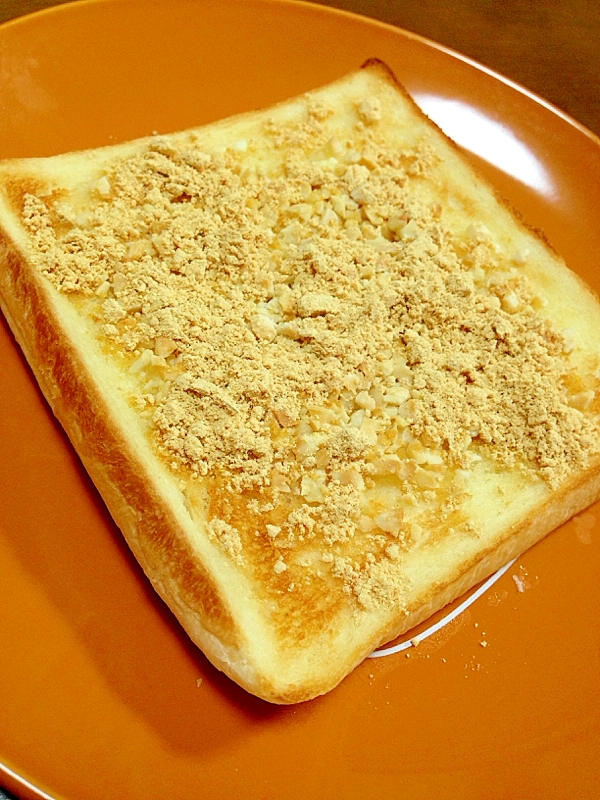 アーモンドきな粉トースト