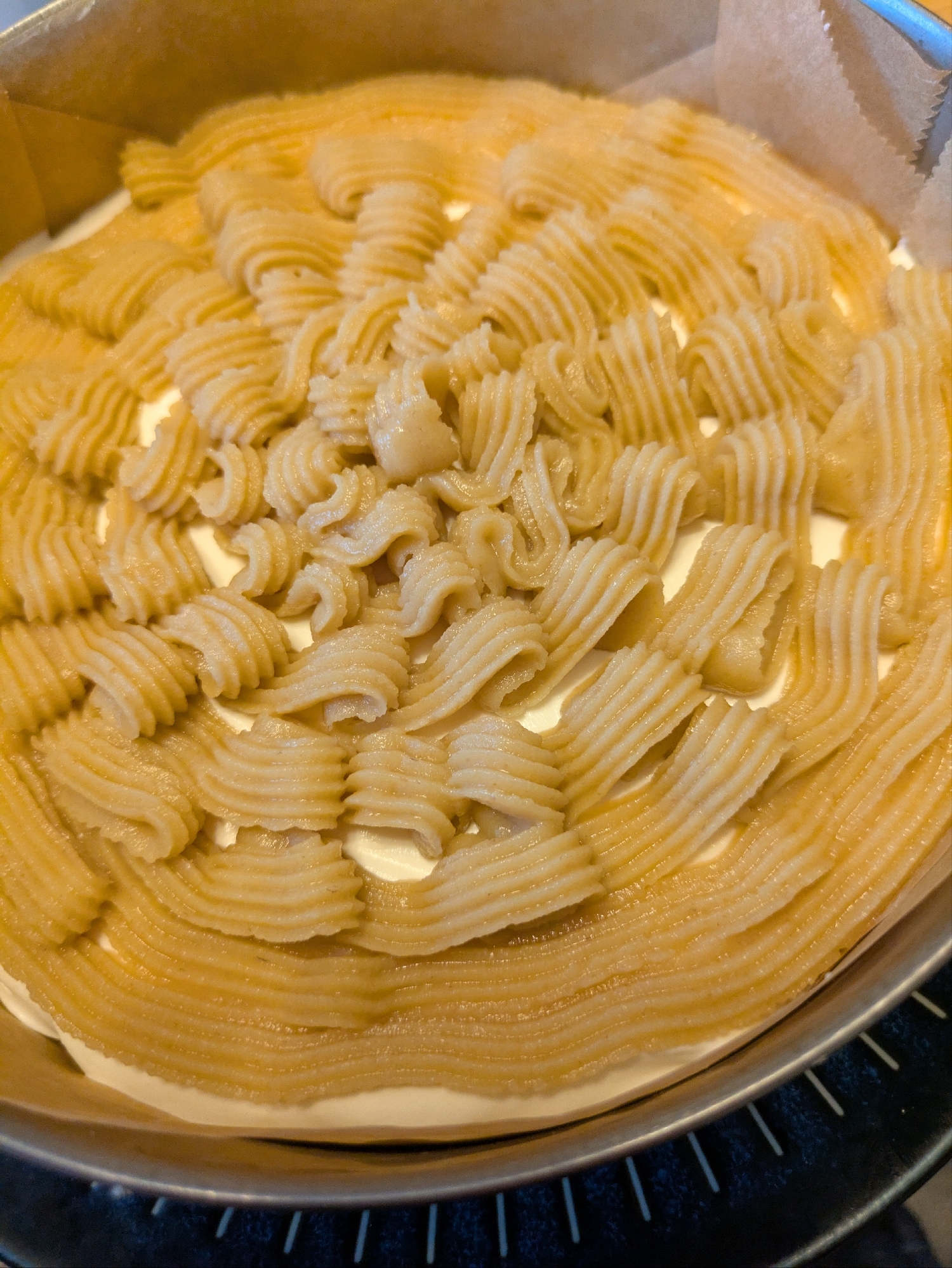 マロンクリームカスタード タルト