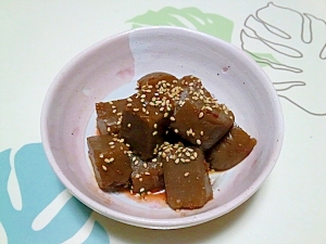 中華風ピリ辛こんにゃく++