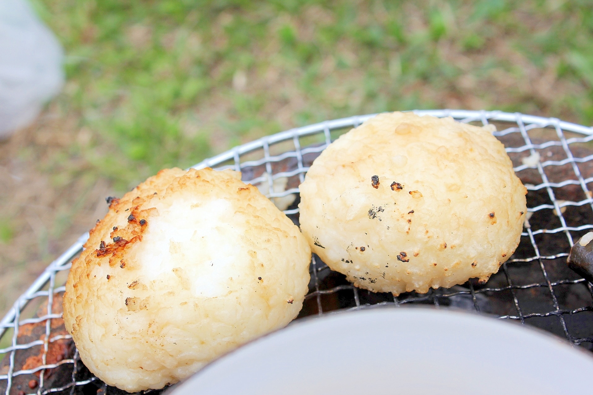 ＢＢＱレシピ☆焼きおにぎり