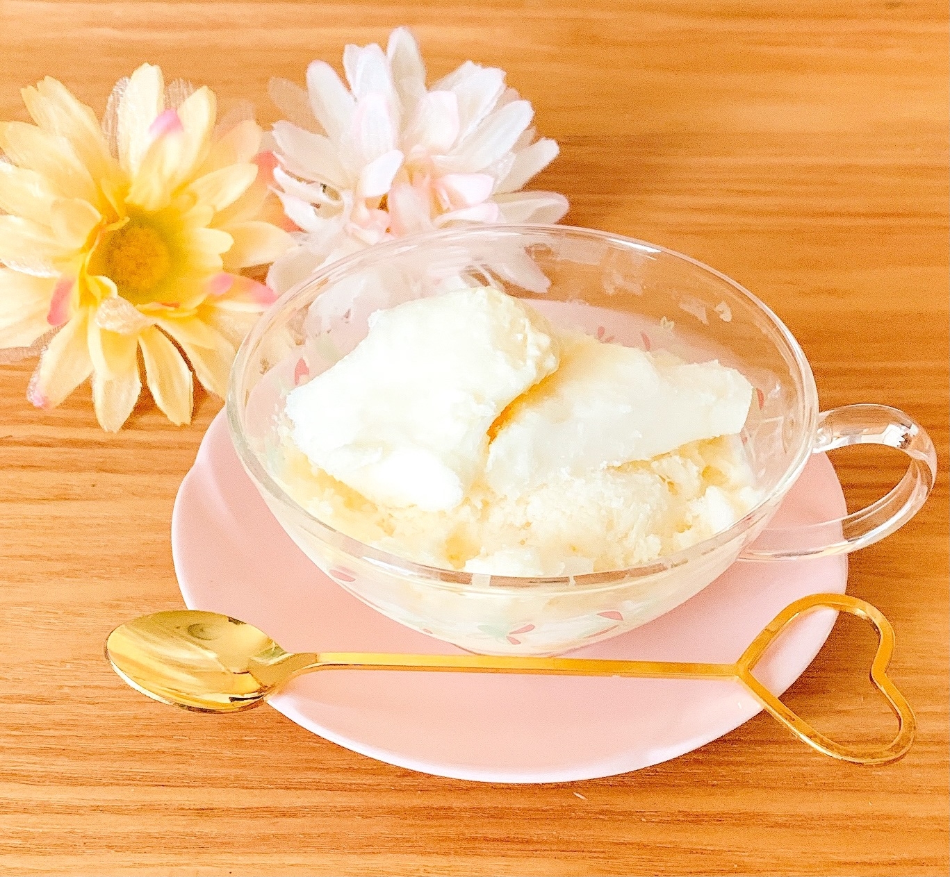 簡単 豆乳でふわっふわ瞬溶け 粉雪アイス レシピ 作り方 By Sweet Sweet 楽天レシピ