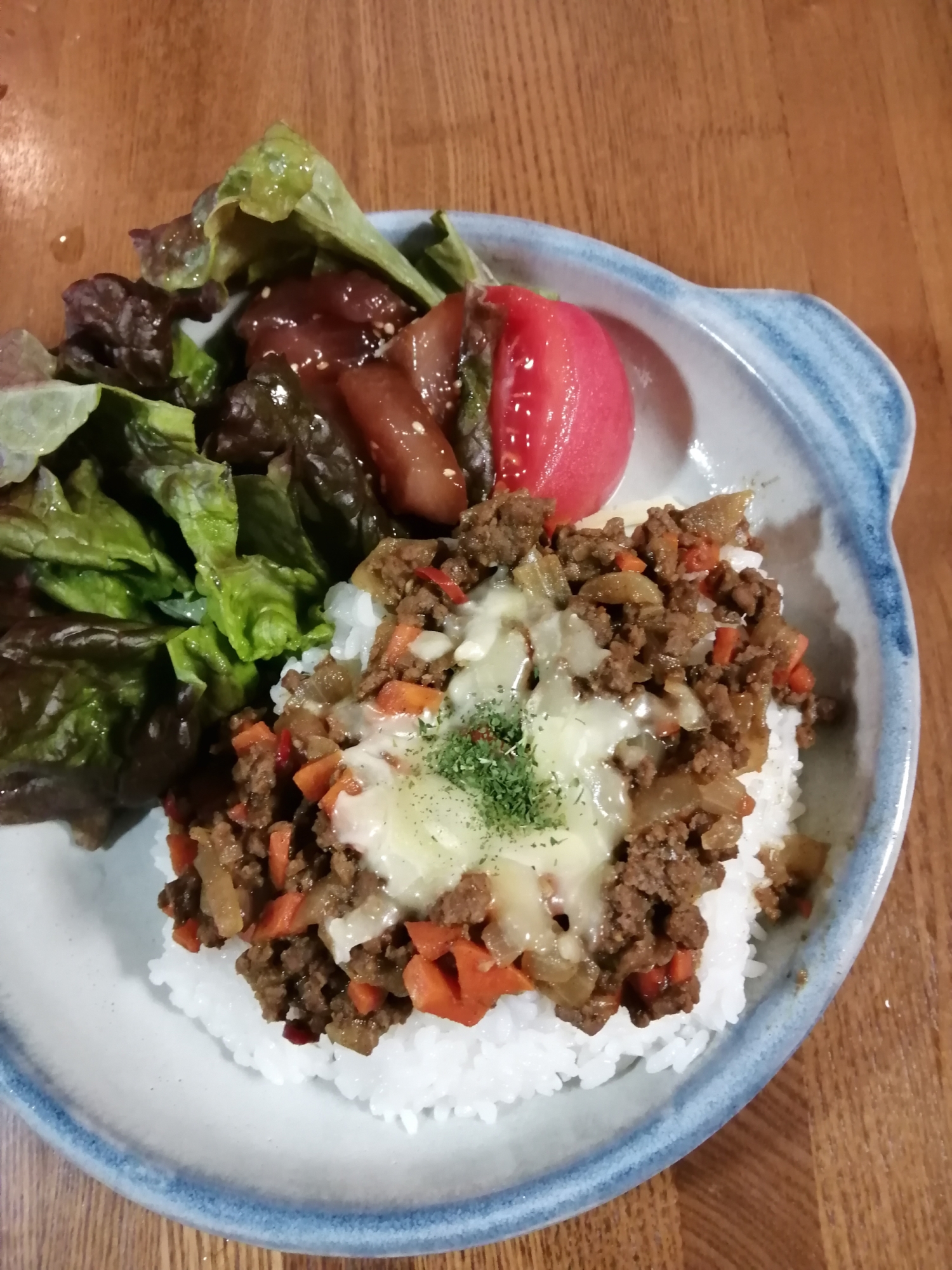 カレー粉で簡単キーマカレー