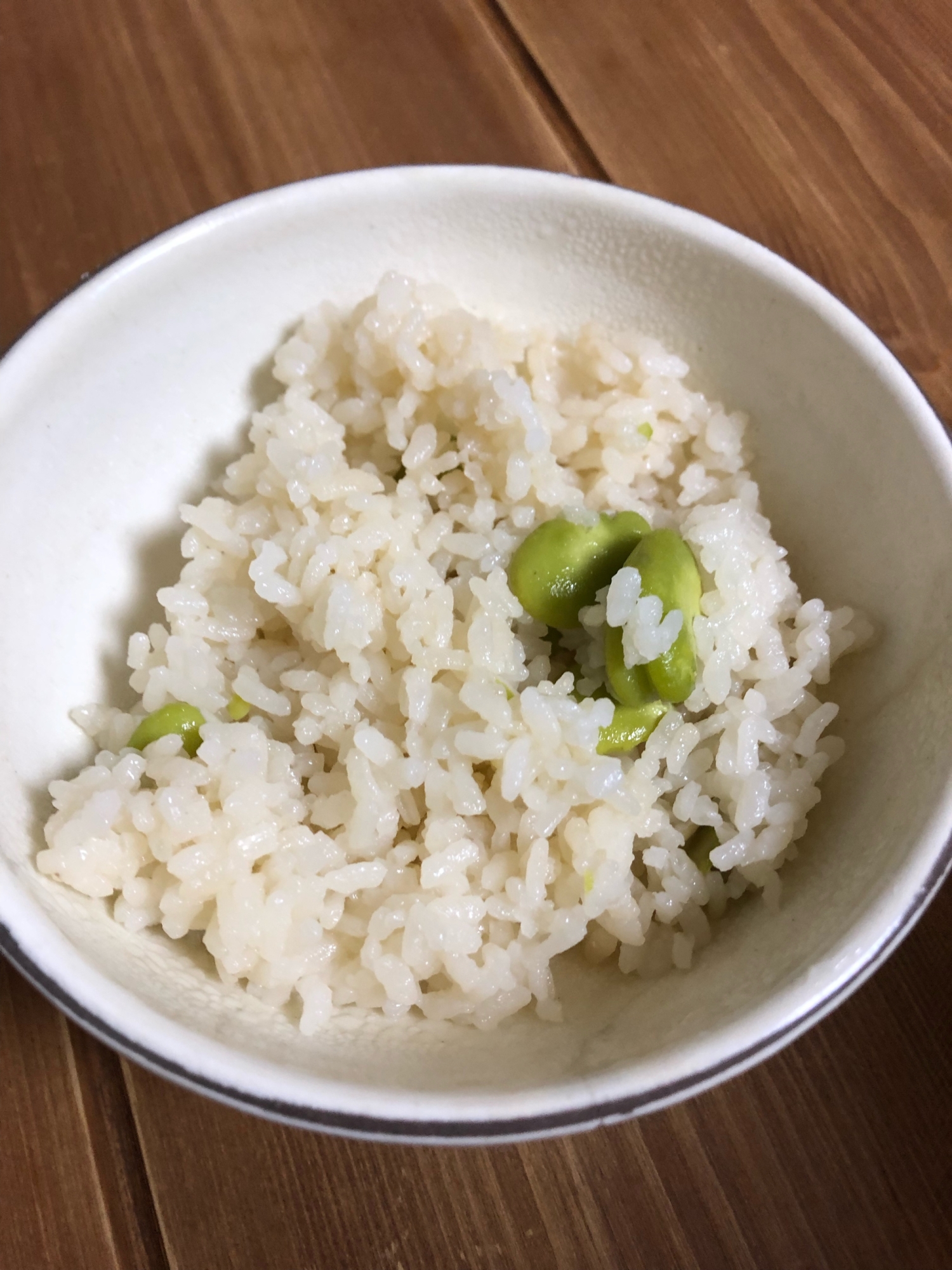 ホックリそら豆ご飯