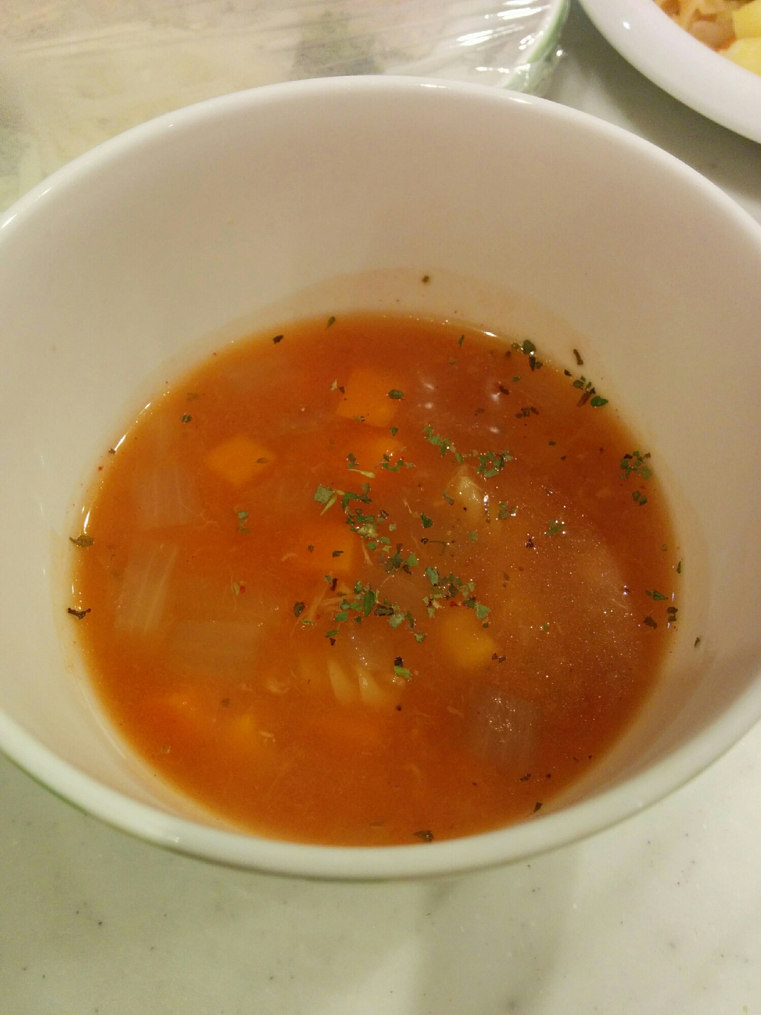 ミネストローネ風スープ【取り分け離乳食に】