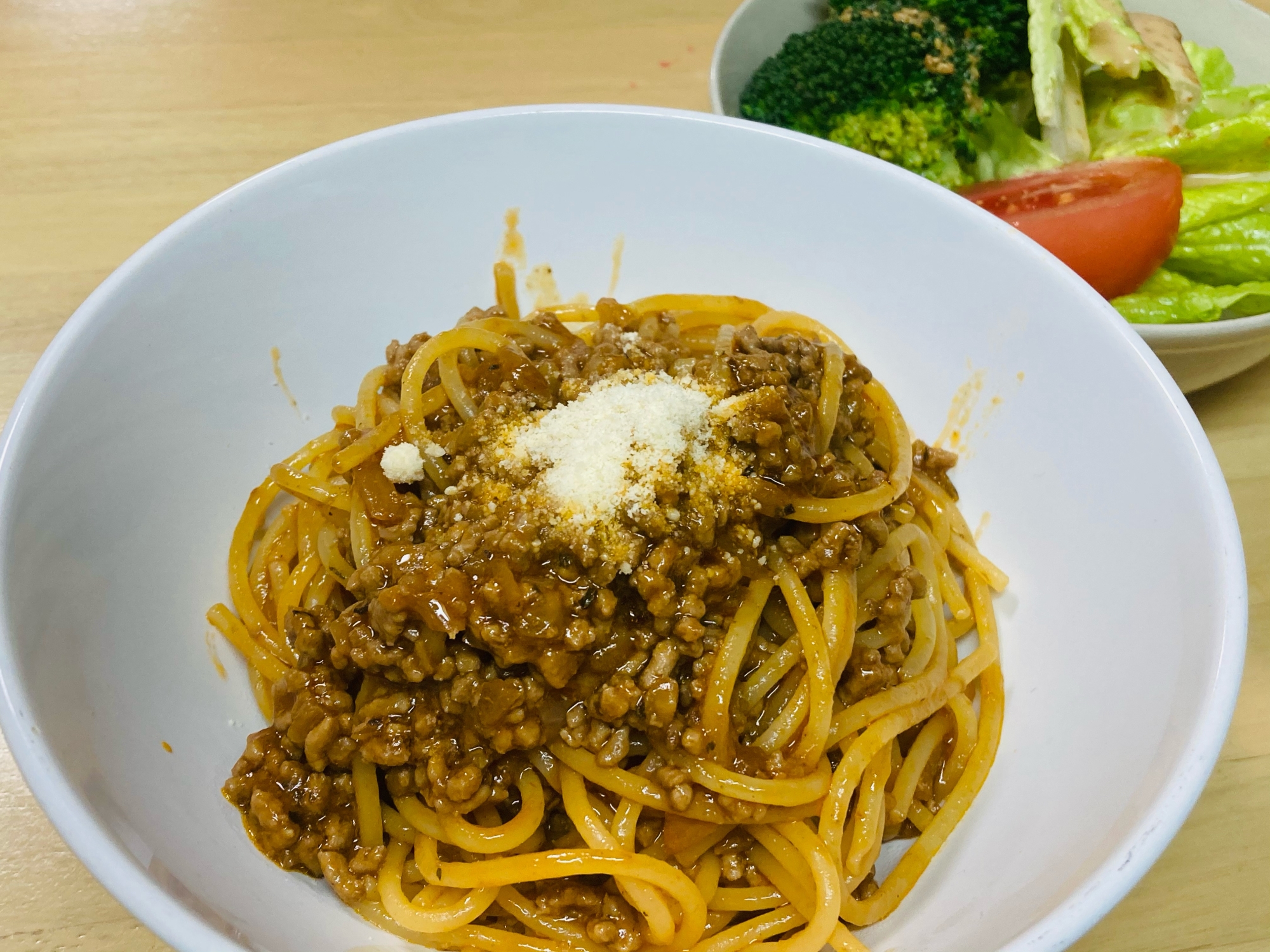 ナス嫌いもOK！ミートソースパスタ