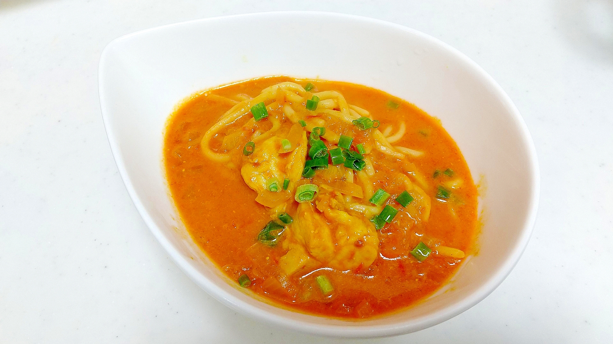 ミルキーな♪バターチキンカレー麺＋＋