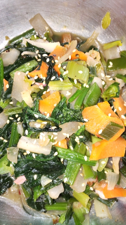 味噌が決め手！　ほうれん草のゴマ味噌和え