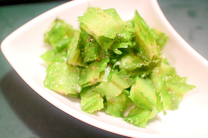 【超簡単】いくらでも食べられる四角豆のナムル