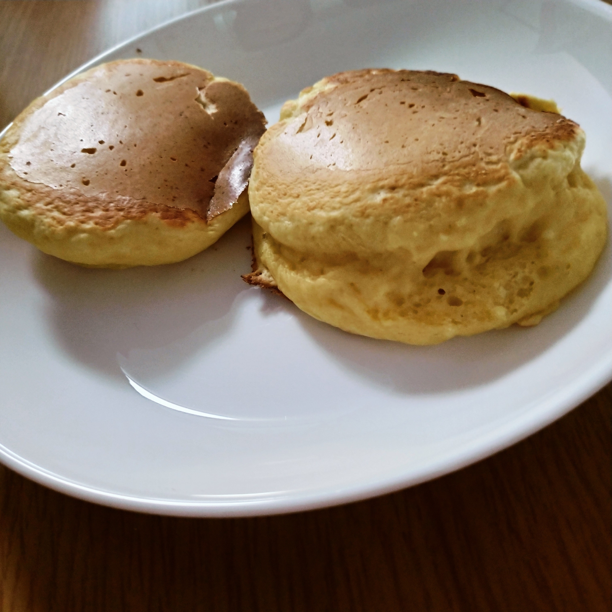 ふわふわホットケーキ 豆腐使用 レシピ 作り方 By ゆうチャンネル 楽天レシピ