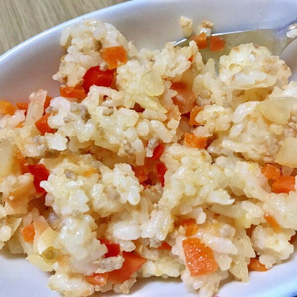 離乳食後期 トマトと野菜のチャーハン レシピ 作り方 By Maroncream 楽天レシピ 離乳食後期 トマトと野菜のチャーハン レシピ 作り方 By Maroncream 楽天レシピ