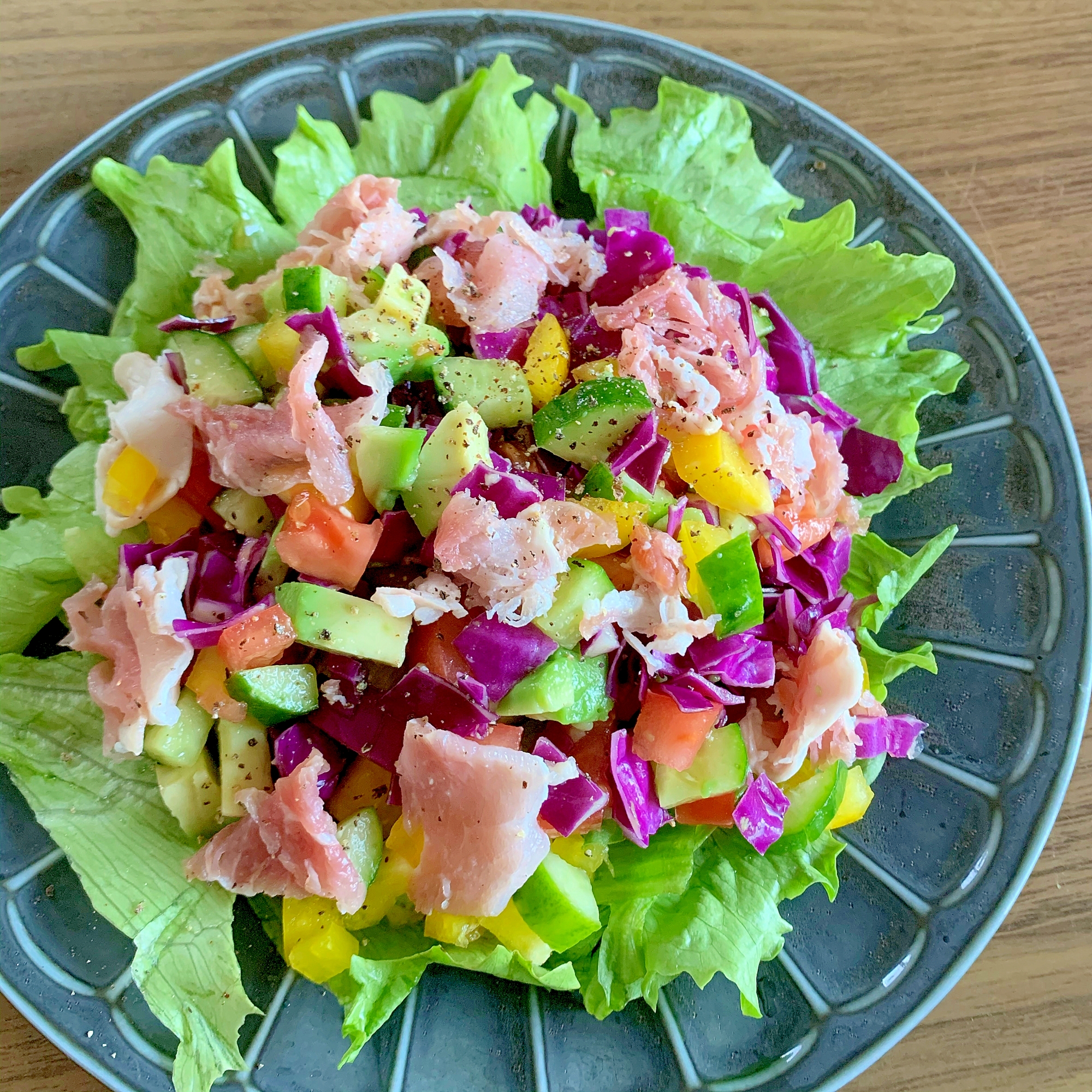 チョップドサラダ レシピ 作り方 By Naruto 楽天レシピ