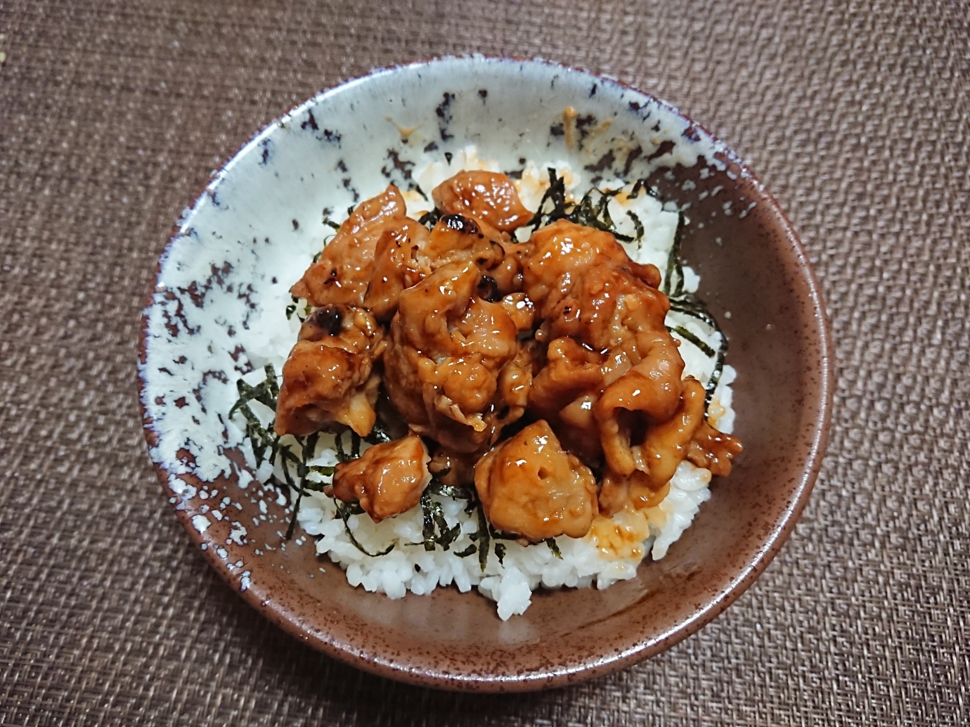 リメイク料理☆余った焼鳥で蒸し焼鳥ご飯