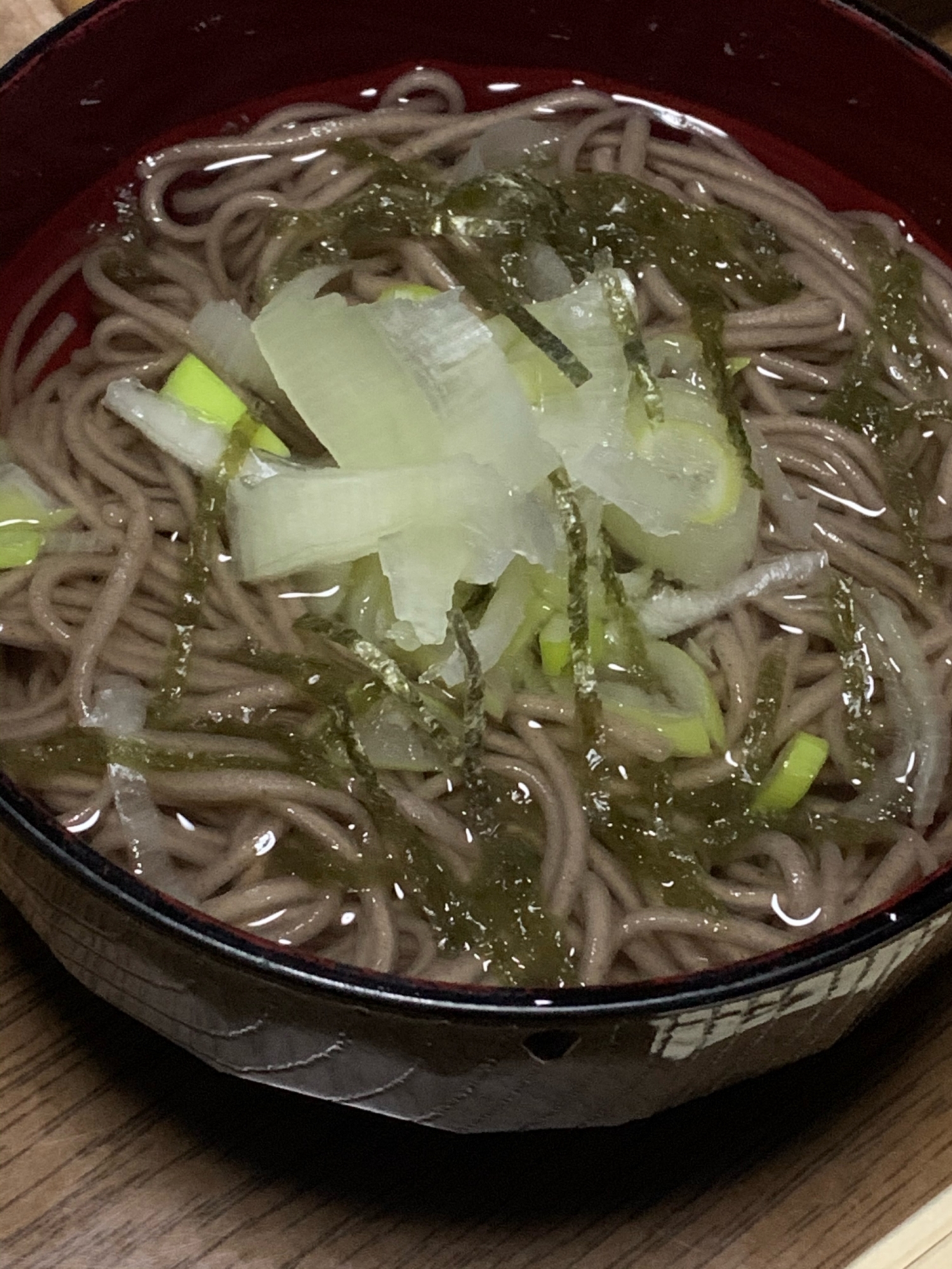 生姜出汁のあったか蕎麦