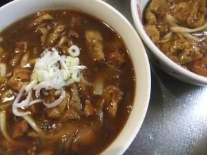 残ったカレーでとろっとろカレーうどん♪