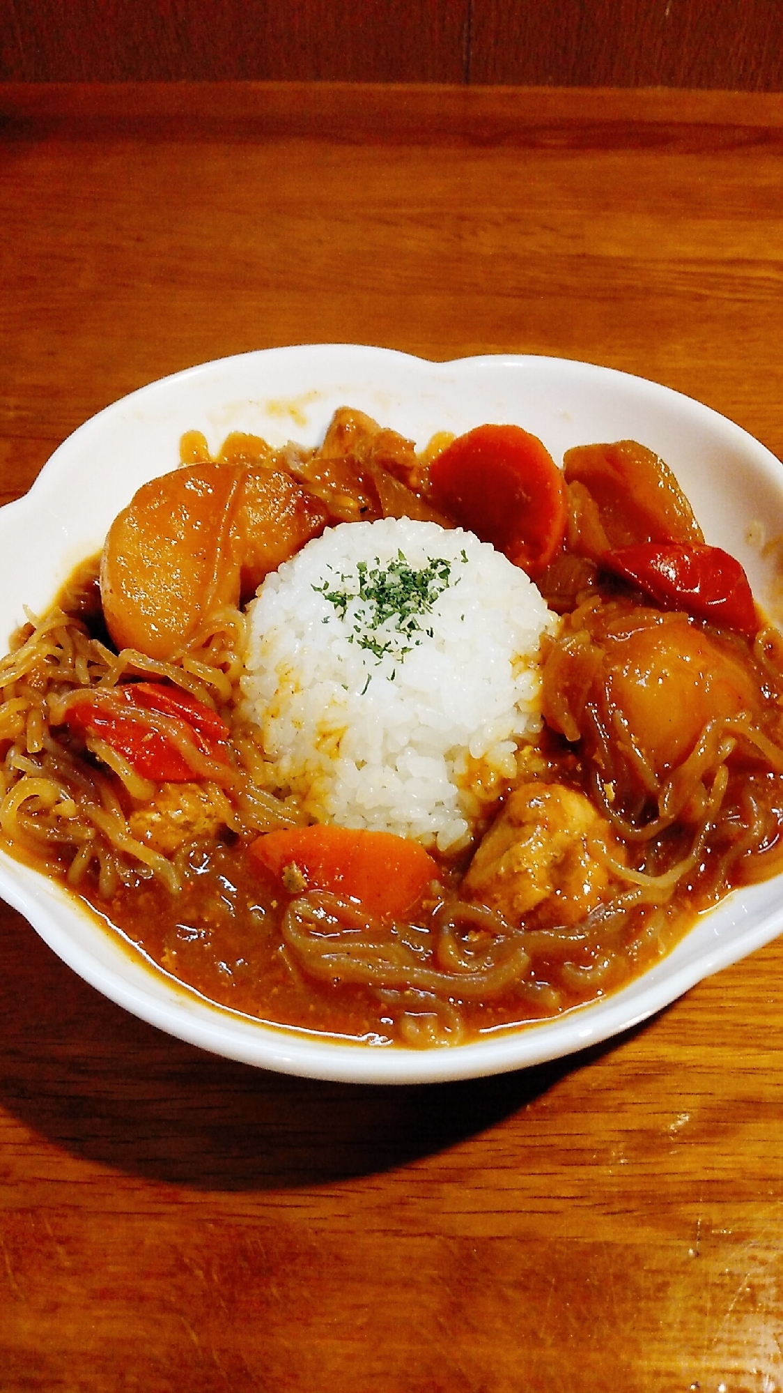 鶏じゃがカレー！