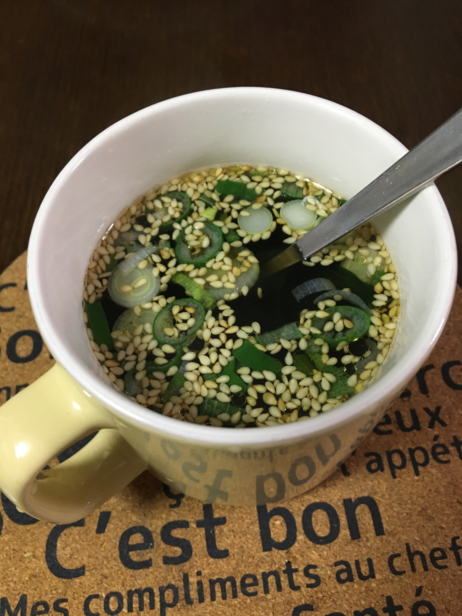 マグカップで 簡単 中華スープ