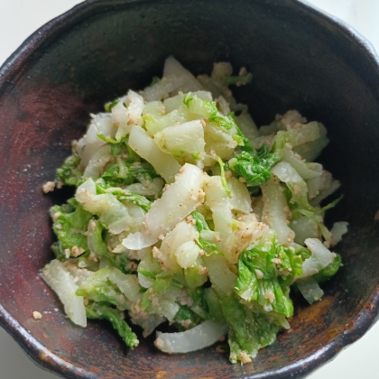 柚子胡椒香る♡レンジで簡単♡白菜の柚子胡椒和え