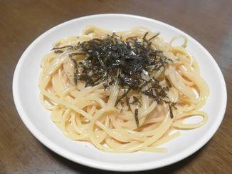 豆乳と味噌の和風クリームパスタ