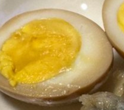 漬けておくだけ簡単味付き卵