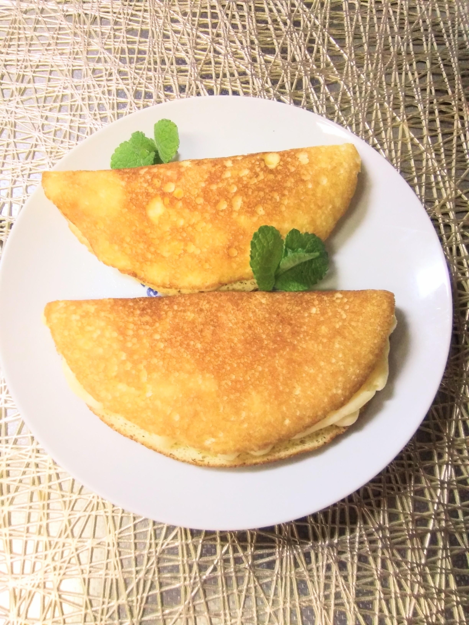 オムレット☆カスタードクリームオムレット