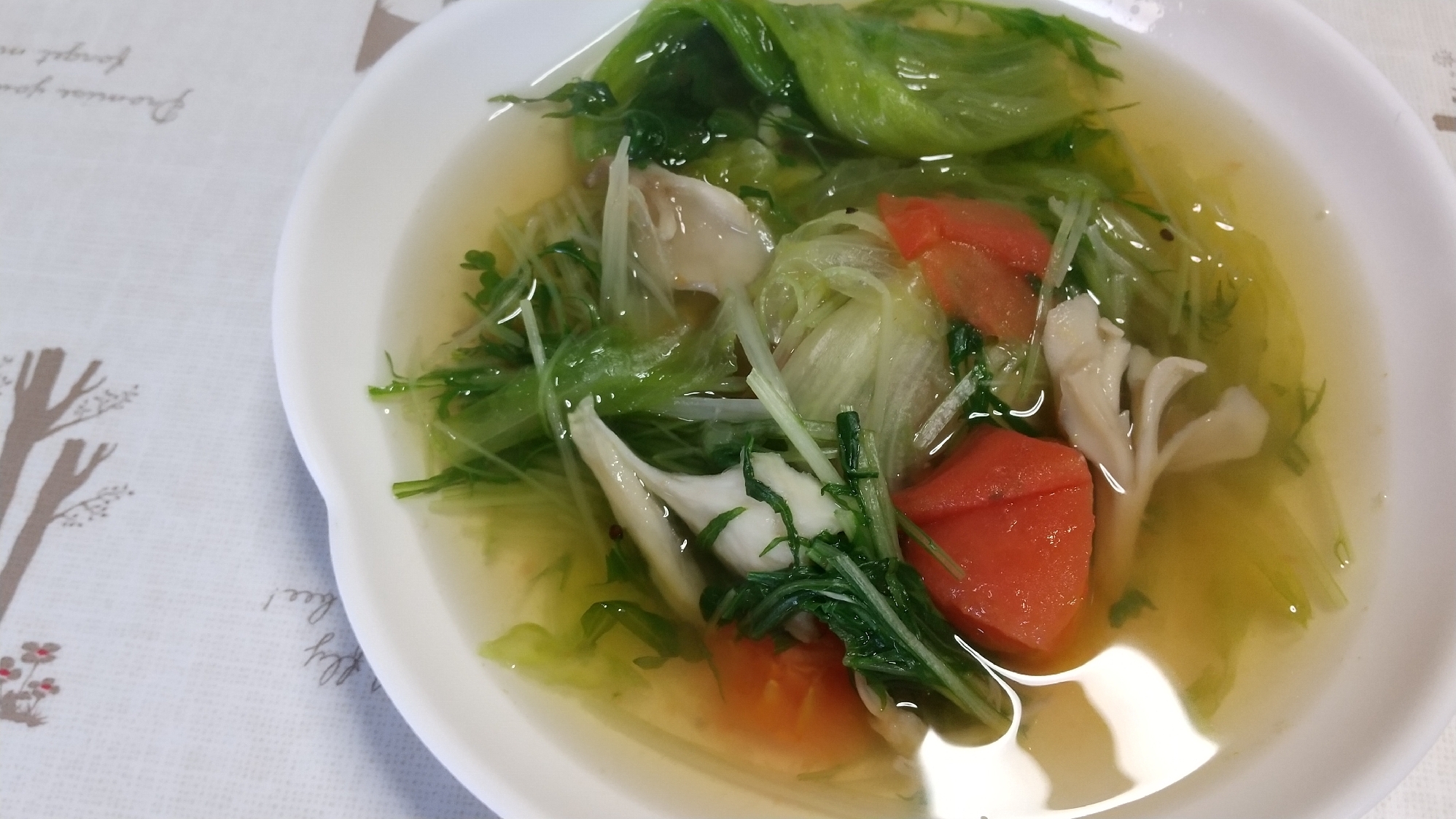 簡単野菜たっぷりスープ
